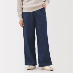 Lightweight Denim Wide Pants
