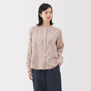 Kapok Blend Double Gauze Blouse