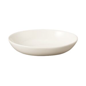 Beige Porcelain Oval Dish