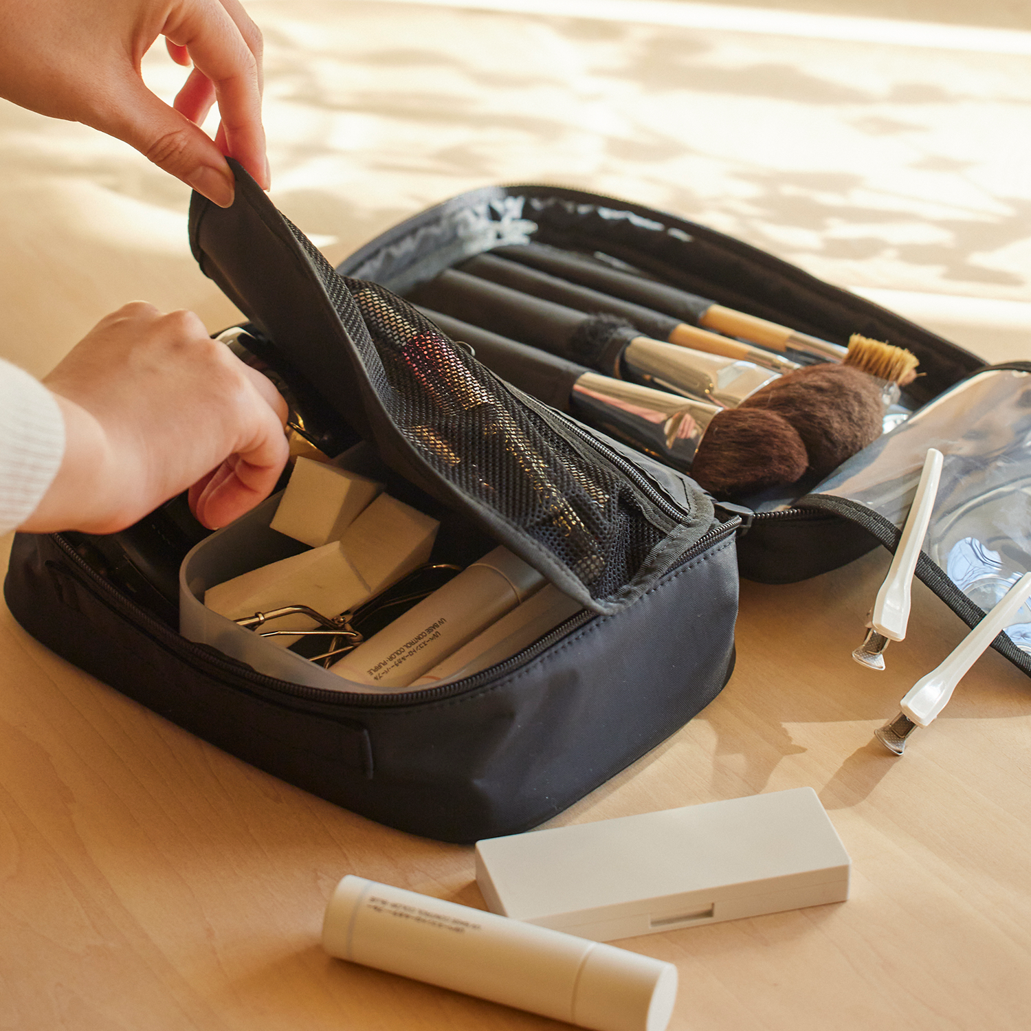 Nylon Makeup Box - Small - Image 2